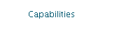 Capabilities